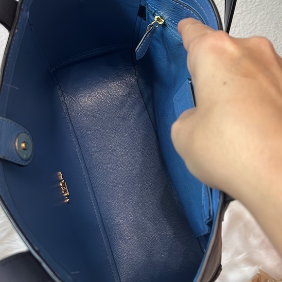 Coach Horse & Carriage Tote27 Denim Print - Picture 12 of 12